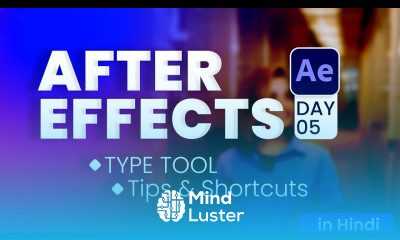 After Effects Type Tool Tutorial in Hindi After Effects beginner tutorial