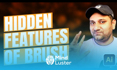 Hidden Features of illustrator Brush Tool Adobe Illustrator Tutorial in Hindi