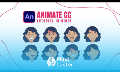 Cartoon Animation Tutorial Animate CC Animation Tutorial in HINDI Face Animation Series