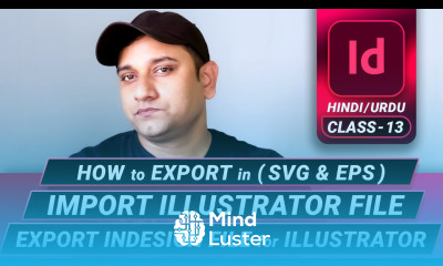 Export into SVG or EPS Import InDesign file in illustrator Import Illustrator file in InDesign