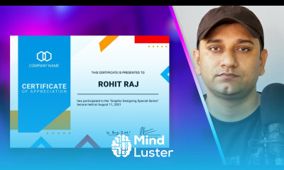 Certificate Designing in Photoshop Important Tips and Planning for Beginners Hindi