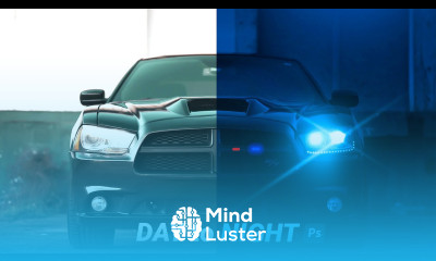 Easily Convert DAY to NIGHT LIGHT in Image With Some Effects in Photoshop Photoshop Tutorial Hindi