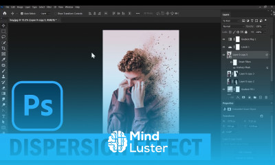 Photoshop Dispersion Effect Tutorial Hindi Graphic Design Course
