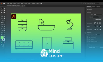 Vector Icons Designing Tutorial from Basic in illustrator Adobe illustrator GraphicsDesign