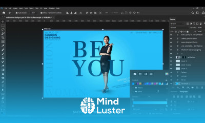 Design Fashion Banner in Photoshop Software Hindi Photoshop Tutorials GraphicsDesigning