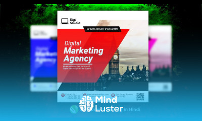 How to Design social Media Banner in Corel Draw in Hindi