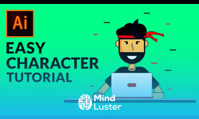 Flat Vector Character Design Process Tutorial Adobe Illustrator Character Illustration Tutorial