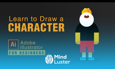 Learn How to Draw Character in Adobe illustrator Digital Vector Art Work illustrator Tutorial