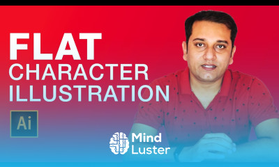 Flat Character Illustration Free Tutorial in Hindi Character Illustration Adobe illustrator