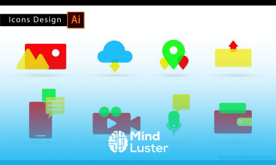 ICONS DESIGN TUTORIAL in Hindi Learn How to Design Icons in Adobe illustrator Graphics Mentor