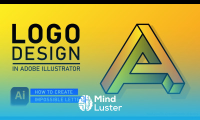 Logo Design Impossible Letter Design illustrator tutorials illustrator vector art graphics