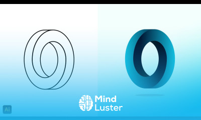 Impossible Letter for LOGO Design Adobe illustrator Tutorial