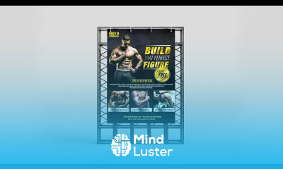 Poster Design Gym Poster in Photoshop Photoshop Tutorial in Hindi