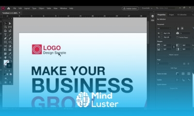 Design Business Flyer in Adobe InDesign Tutorial in Hindi Business Flyer Idea