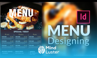 Restaurant Menu Design in InDesign Food Menu Design