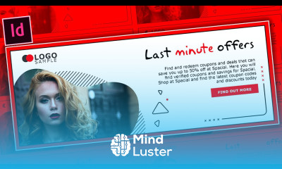 Design Offer Coupon in Adobe InDesign Create Discount Coupon GraphicsMentor