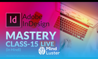 LIVE CLASS 15 InDesign Idea for Leaflet Design Page Step Effects Feather हिंदी में