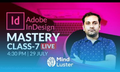 LIVE CLASS 7 InDesign Tips for Visiting Card Designing Generate QR CODE Color हिंदी में