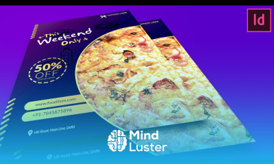 Menu Design for Print Adobe InDesign 2021 for Beginners