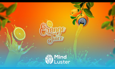 Adobe Photoshop Tutorial Orange Juice Manipulation Banner Design urdu hindi