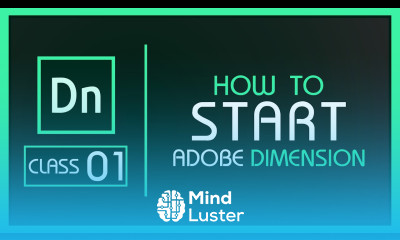 How To Start Adobe Dimension Advanced Course Urdu Hindi Class 01 With As Graphics
