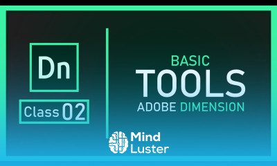 All Basic Tools Adobe Dimension Advanced Course Urdu Hindi Class 02 With As Graphics
