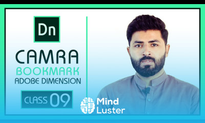 Camra Bookmark Adobe Dimension Advanced Course Urdu Hindi Class 09 with adnan abbas