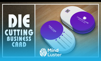 Design idea Die Cutting Business Card New Trend 2021