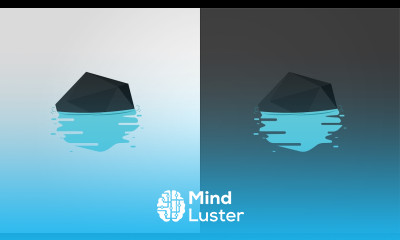 Water Effect logo Design improve your work with way Adobe illustrator tutorial