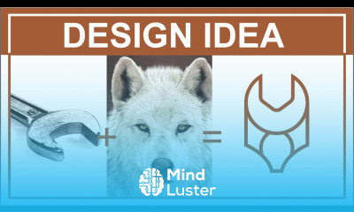 Make Brand Logo Design Shape Combining Two Elements Adobe illustrator 2022