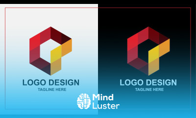 Logo Design Make Brand icon logo Using polygon Shape Adobe illustrator tutorial