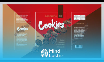 Product Packaging Design Make Cookies Pack Design Coreldraw tutorial urdu hindi