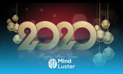 Happy New Year 2020 wallpaper Design in CorelDraw x7