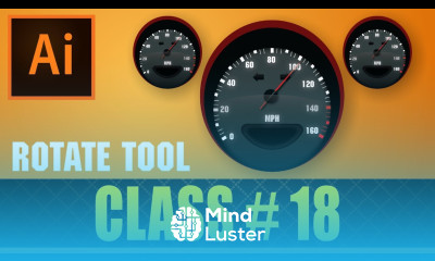 Create a Stylish Car Speed Meter in Adobe illustrator CC 2017 Experiment Course Part 18 urdu hindi