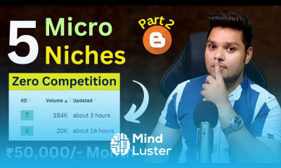 5 Easy Micro Niche Blog Topics 2023  अभी Competition ZERO है Blogger Course Part 2