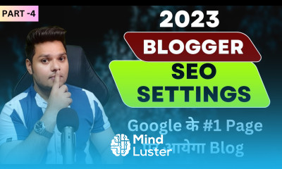 2024 Blogger SEO Settings  Rank Blogger Blog 1 On Google increaseblogtraffic rahulupmanyu