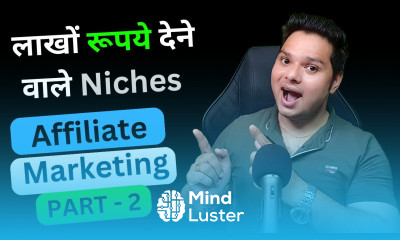 Best Affiliate Marketing Blog Niches  Affiliate Marketing Course Part 2