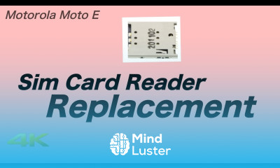 Sim card reader replacement Moto E
