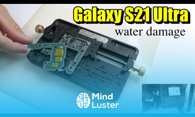 We separate the motherboards of Samsung S21 Ultra water damaged️
