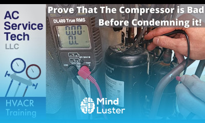 Testing if an HVACR Compressor is Shorted to Ground Open or Overload Tripped