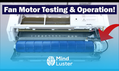 Inverter Mini Split FAN MOTOR Operation and Testing 5 Wire BLDC