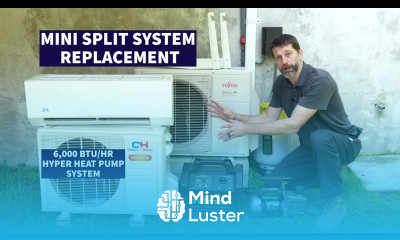 Mini Split Replacement and Install Process Wall Mounted Indoor Unit All the Small Important Steps