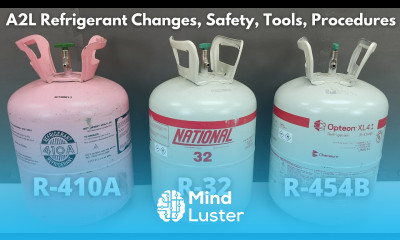 A2L Refrigerants R 454B and R 32 Explained Bottles Changes Rules Tools