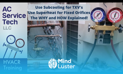 Why use Subcooling for TXV s Superheat for Fixed Orifices Refrigerant Charging