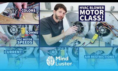 HVAC Blower Motor Class PSC Motor Speeds Colors Ohms Current Shorts Air Restrictions