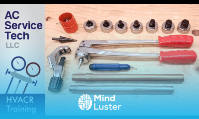 Using a Manual Swaging Tool To Expand Copper Tubing