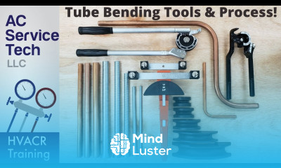 Copper Tube Bending Tools Methods Lever Type Ratcheting Spring Hands