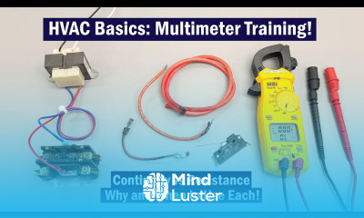 HVAC Multimeter Basics Measuring Electrical Resistance vs Continuity Testing and Tips
