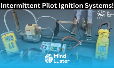 Gas Furnace Training Intermittent Pilot Ignition Gas Valve Spark Module Operation Testing