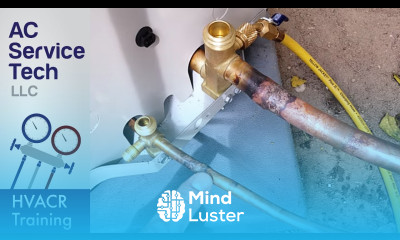 Brazing HVAC Line Set to Service Valves Full Procedure